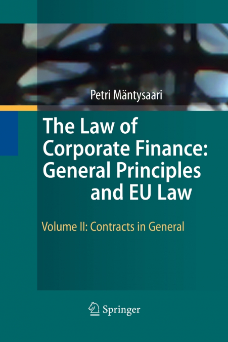 The Law of Corporate Finance