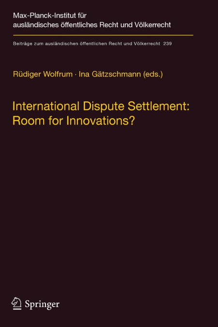 International Dispute Settlement