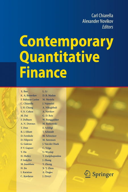 Contemporary Quantitative Finance