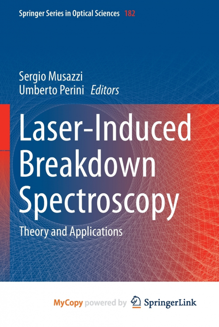 Laser-Induced Breakdown Spectroscopy