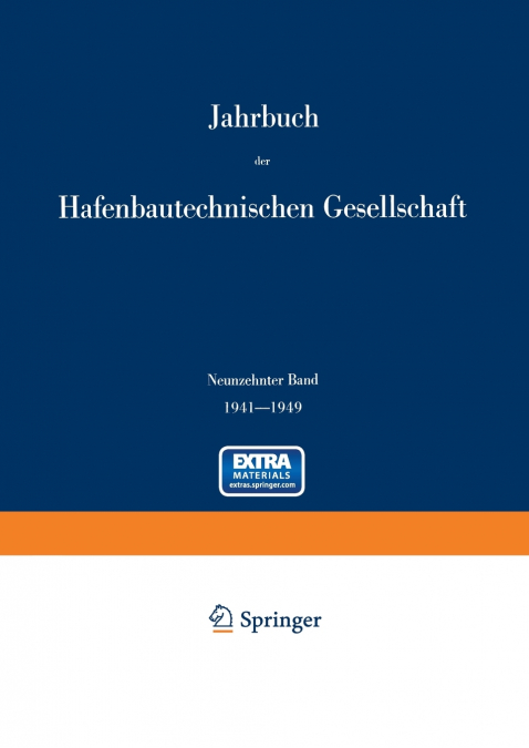 Jahrbuch der Hafenbautechnischen Gesellschaft