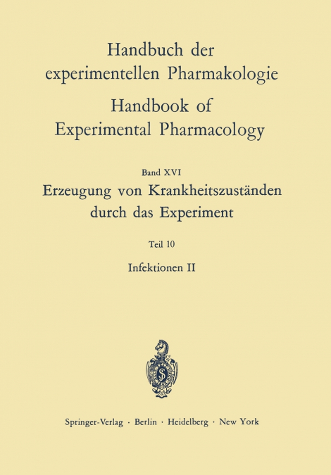 Erzeugung von Krankheitszuständen durch das Experiment