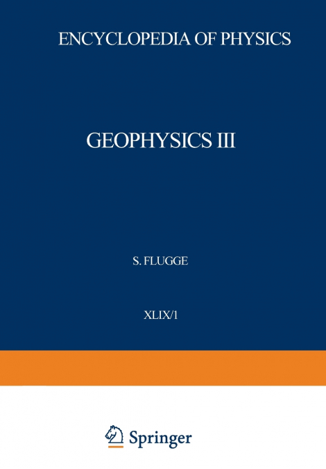 Geophysics III / Geophysik III