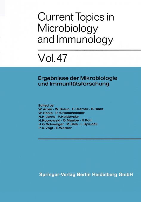 Current Topics in Microbiology and Immunology