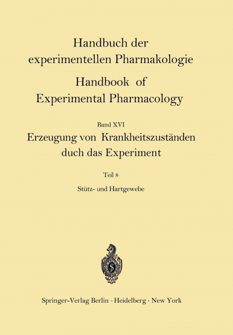 Erzeugung von Krankheitszuständen durch das Experiment