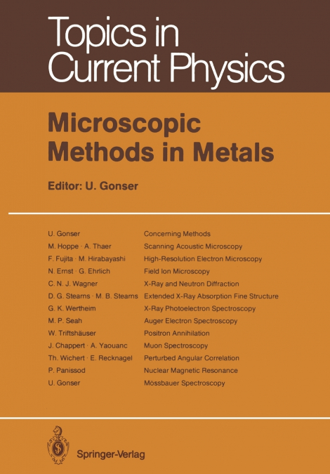 Microscopic Methods in Metals
