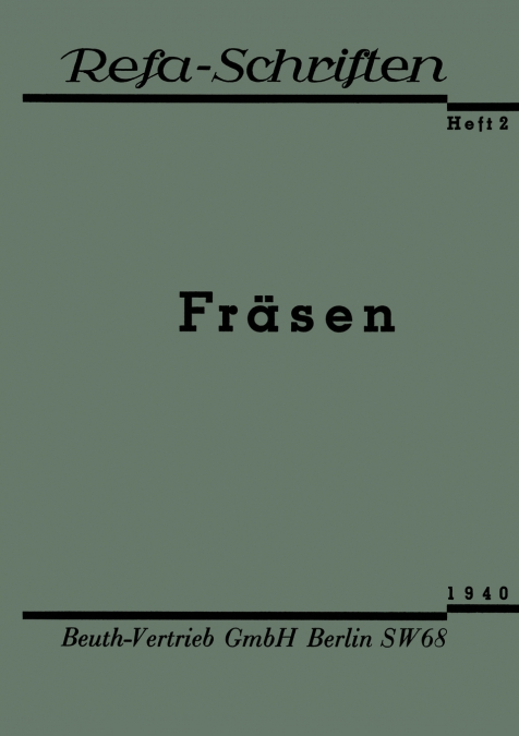 Fräsen
