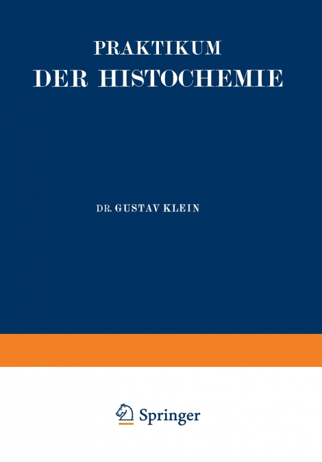 Praktikum der Histochemie