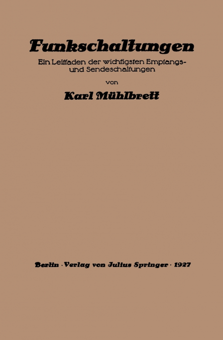 Funkschaltungen
