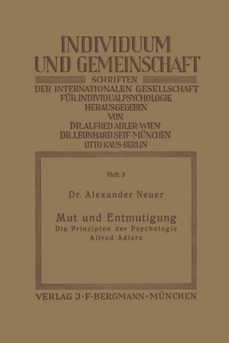Mut und Entmutigung