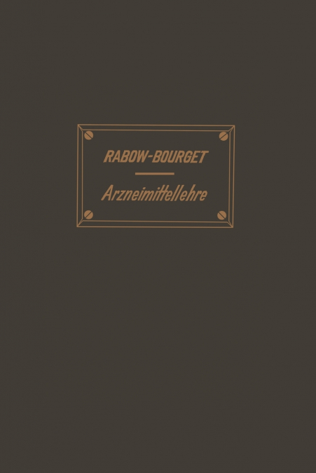 Handbuch der Arzneimittellehre