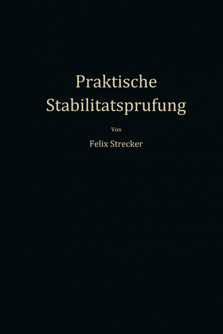 Praktische Stabilitätsprüfung