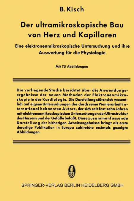 Der Ultramikroskopische bau von Herz und Kapillaren