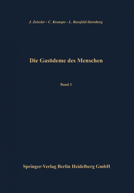 Die Gasodeme Des Menschen