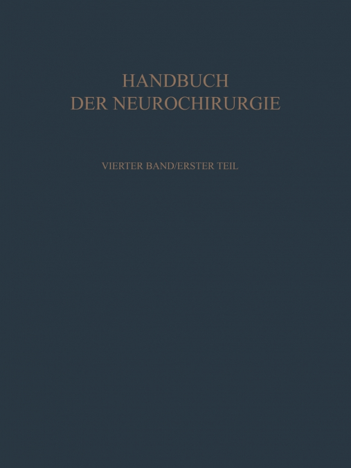 Klinik Und Behandlung Der Raumbeengenden Intrakraniellen Prozesse I