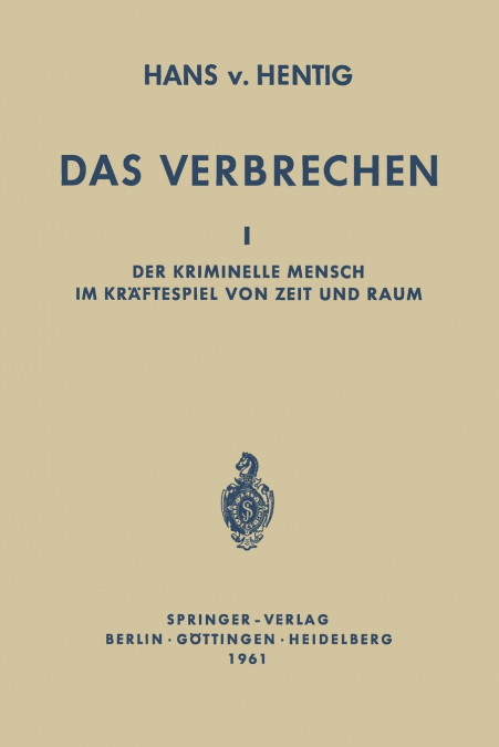 Das Verbrechen I