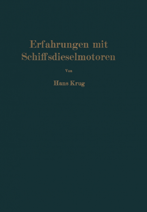 Erfahrungen Mit Schiffsdieselmotoren