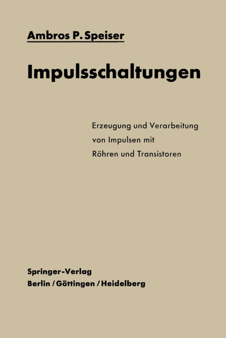 Impulsschaltungen