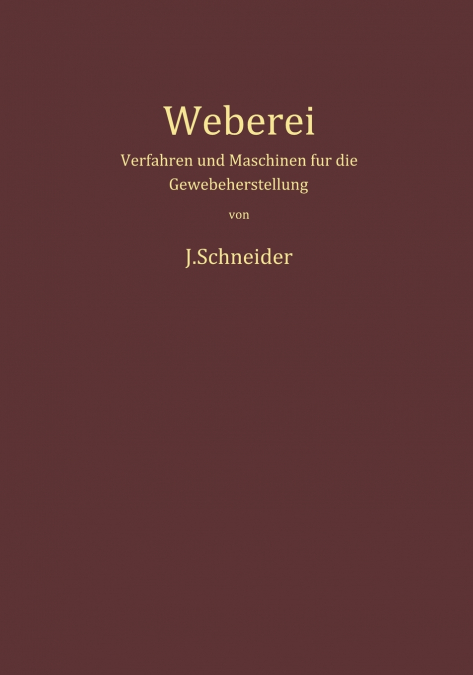 Weberei