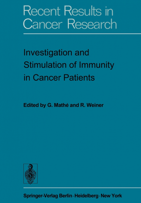 Investigation and Stimulation of Immunity in Cancer Patients