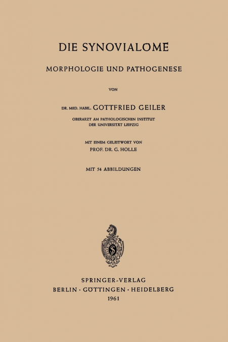 Die Synovialome