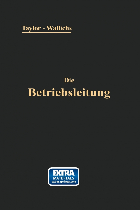Die Betriebsleitung Inbesondere Der Werkstatten