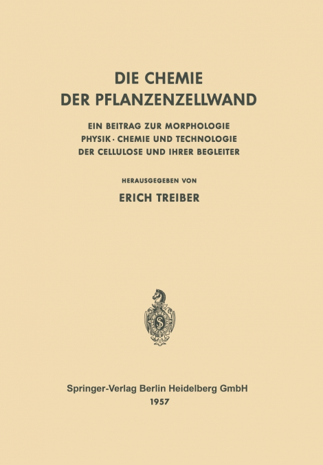 Die Chemie Der Pflanzenzellwand