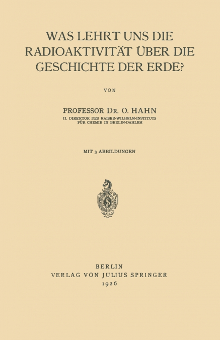 Was Lehrt Uns Die Radioaktivitat Uber Die Geschichte Der Erde?