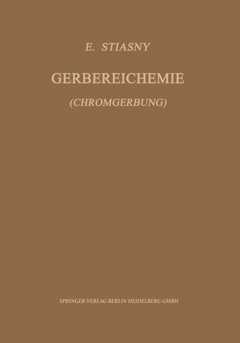 Gerbereichemie