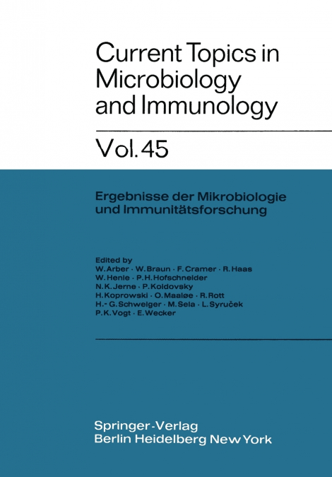 Current Topics in Microbiology and Immunology