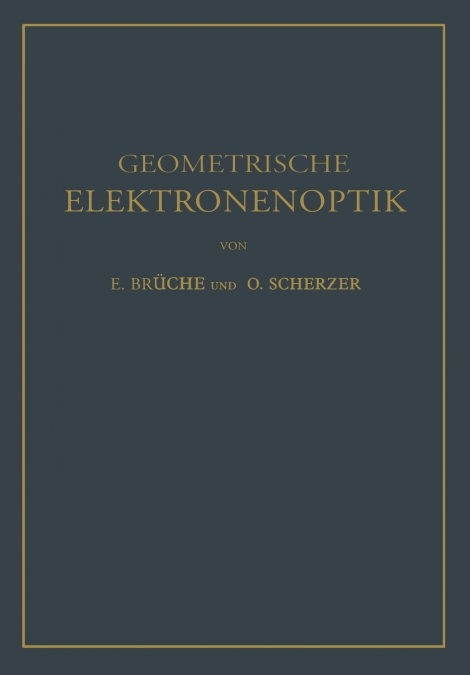 Geometrische Elektronenoptik