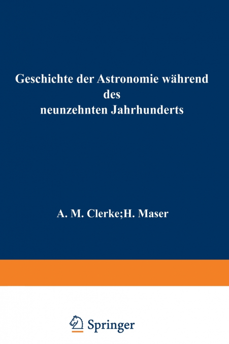 Geschichte der Astronomie während des neunzehnten Jahrhunderts