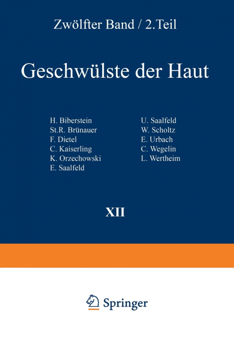 Geschwulste Der Haut I