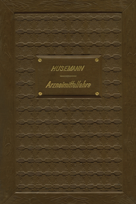 Handbuch der Arzneimittellehre