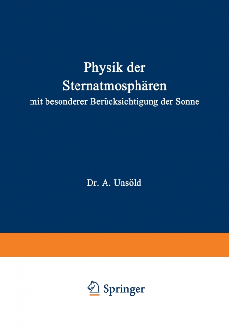 Physik der Sternatmosphären