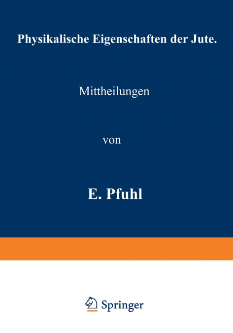 Physikalische Eigenschaften Der Jute