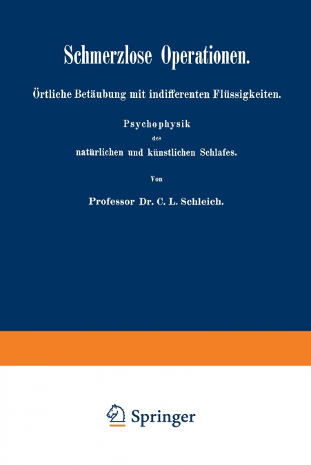 Schmerzlose Operationen