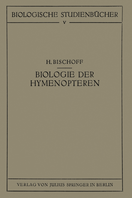 Biologie Der Hymenopteren