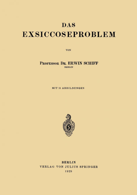 Das Exsiccoseproblem