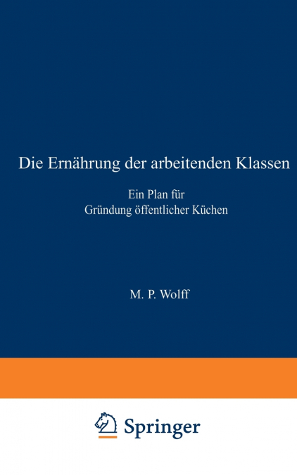 Die Ernahrung Der Arbeitenden Klassen