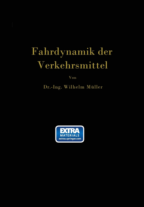 Die Fahrdynamik Der Verkehrsmittel