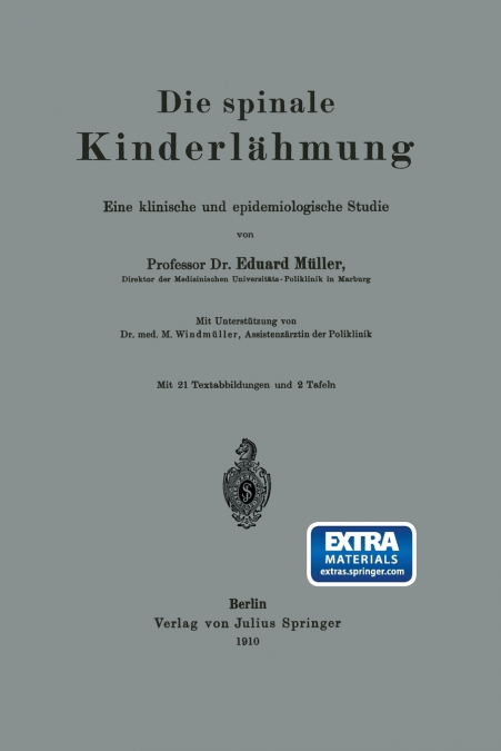 Die Spinale Kinderlahmung