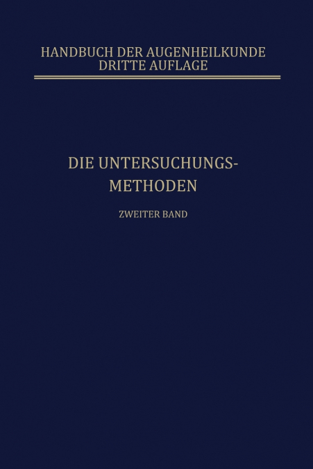 Die Untersuchungsmethoden