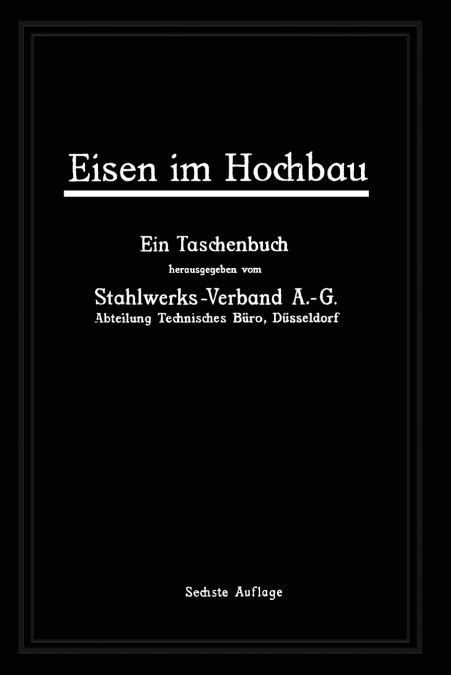 Eisen Im Hochbau
