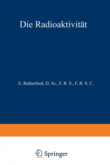 Die Radioaktivität