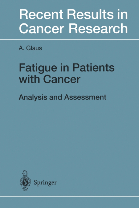 Fatigue in Patients with Cancer