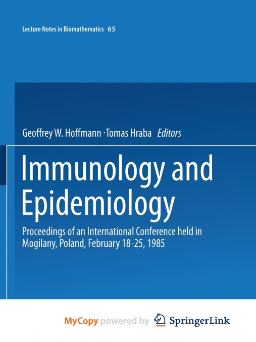 Immunology and Epidemiology