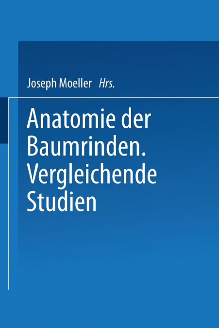 Anatomie der Baumrinden