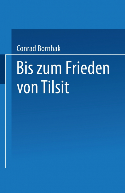 Geschichte Des Preussischen Verwaltungsrechts