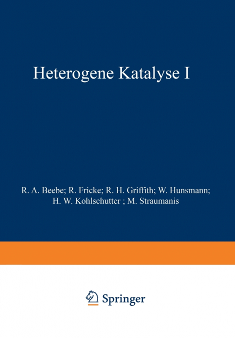 Heterogene Katalyse I